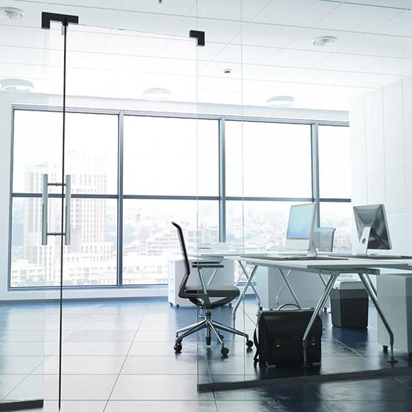 open plan office